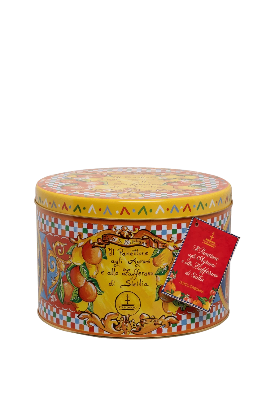 Dolce & Gabbana Panettone Easter cupcake in gift wrapping - Weight: 1000g.. Aroma: citrus. Country of manufacture: Italy. Care: specialized cleaning - photo 1