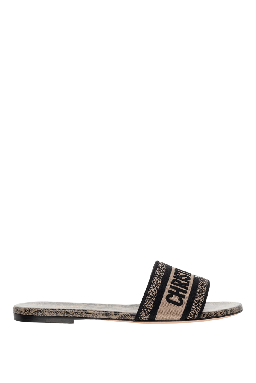 Dior｜SLIPPERS (KCO063VEA 900) Christian Dior slipper slippers
