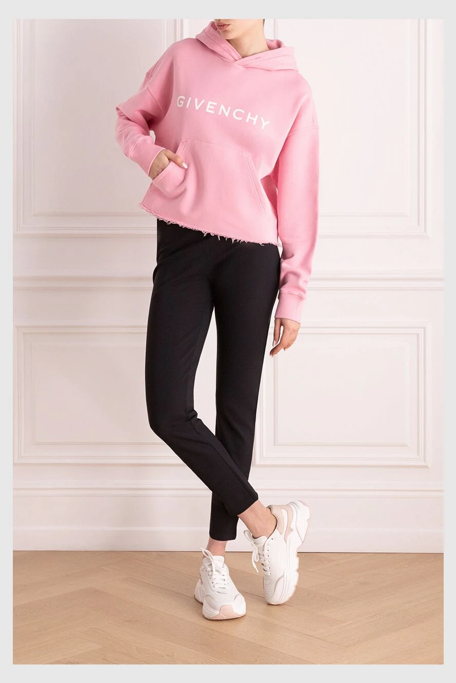 Givenchy hoodie made of cotton for women pink 176460 Women hoodie Domino Online Store Ukraine