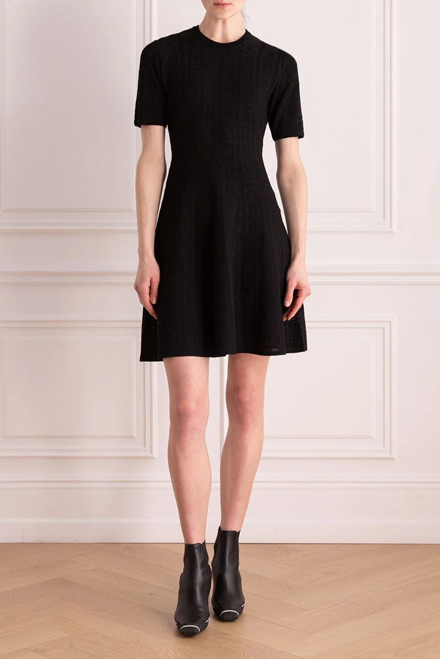 little black dress aritzia Black Knit Dress Long Sleeve main image 0