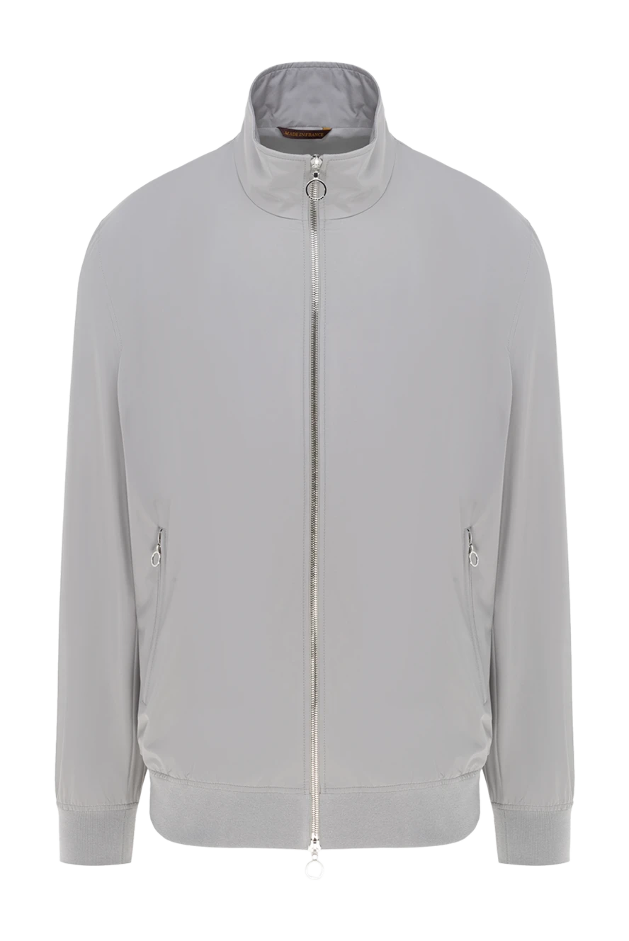 Seraphin Gray nylon jacket for men - 