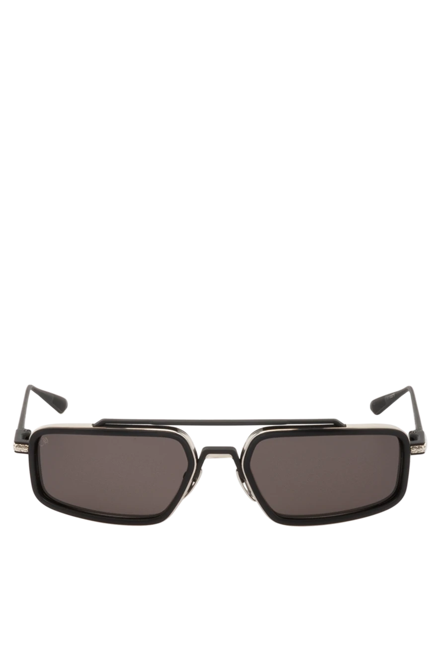 Chrome Hearts Gray metal sunglasses for men - logo on frame. metal. black. Country of manufacture: Italy. Care: specialized cleaning - photo 1