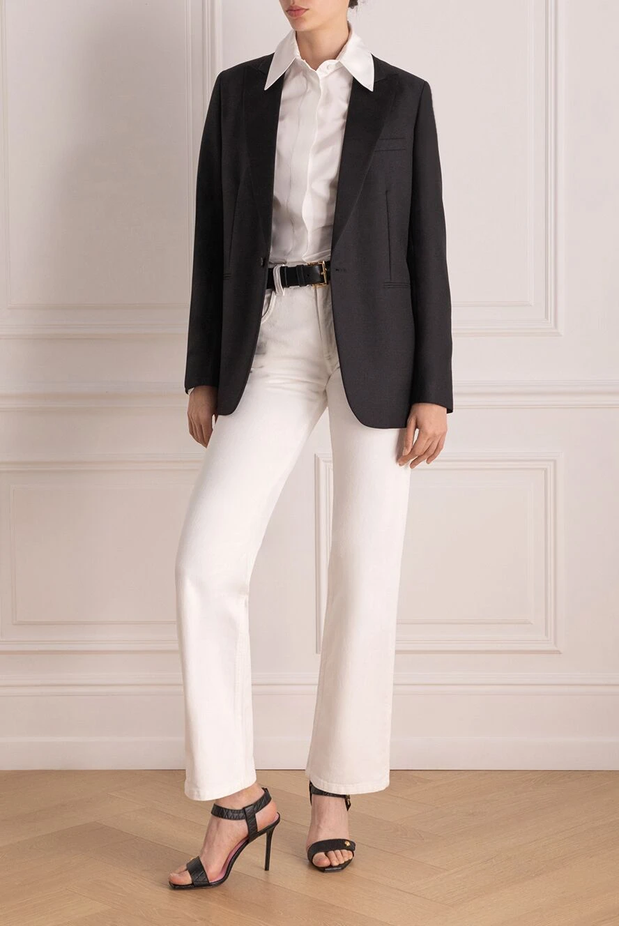 Dior black wool and mohair jacket for women 178658 — Women suit