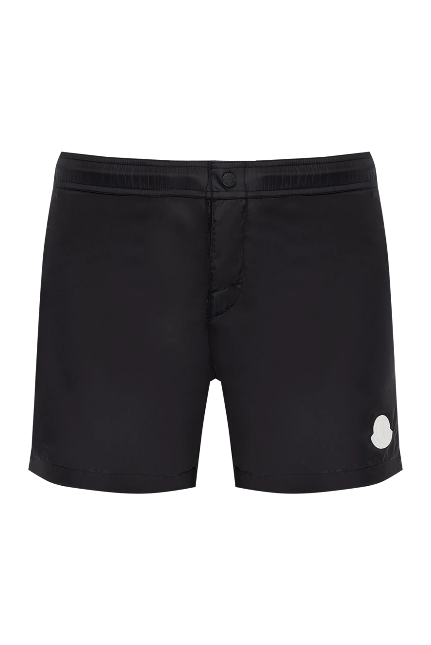 Moncler men s black beach shorts made of polyamide 178733 Men beachwear Domino Online Store Ukraine