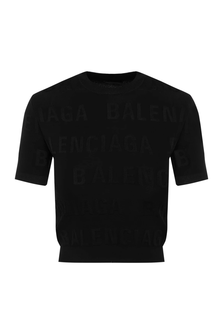 Balenciaga women's logo t shirt best sale