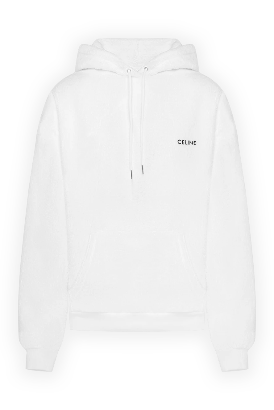 White promo hoodie celine sale