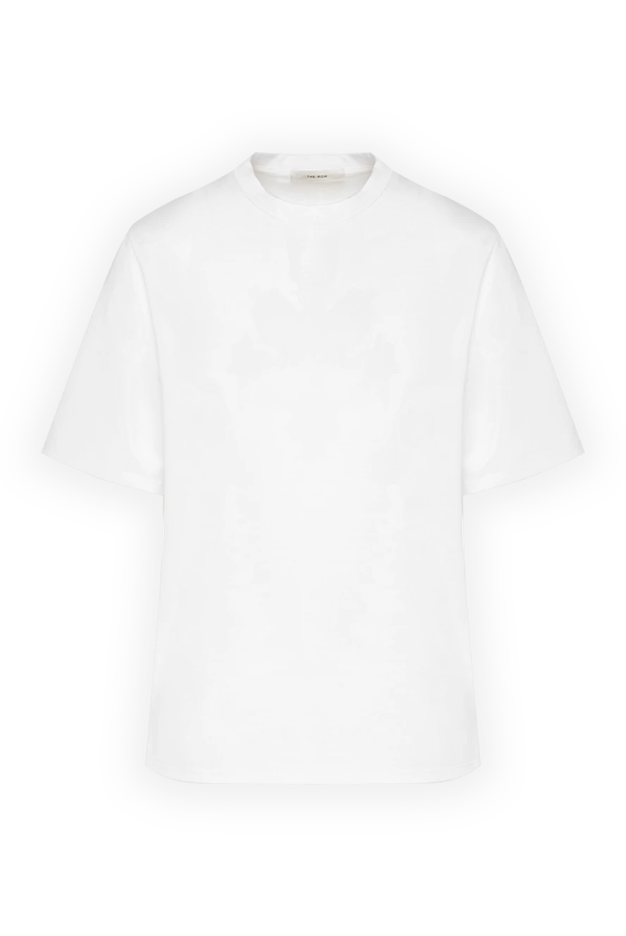 The Row White women's T-shirt made of cotton - 100% cotton. Country of manufacture: Italy. Care: specialized cleaning - photo 1