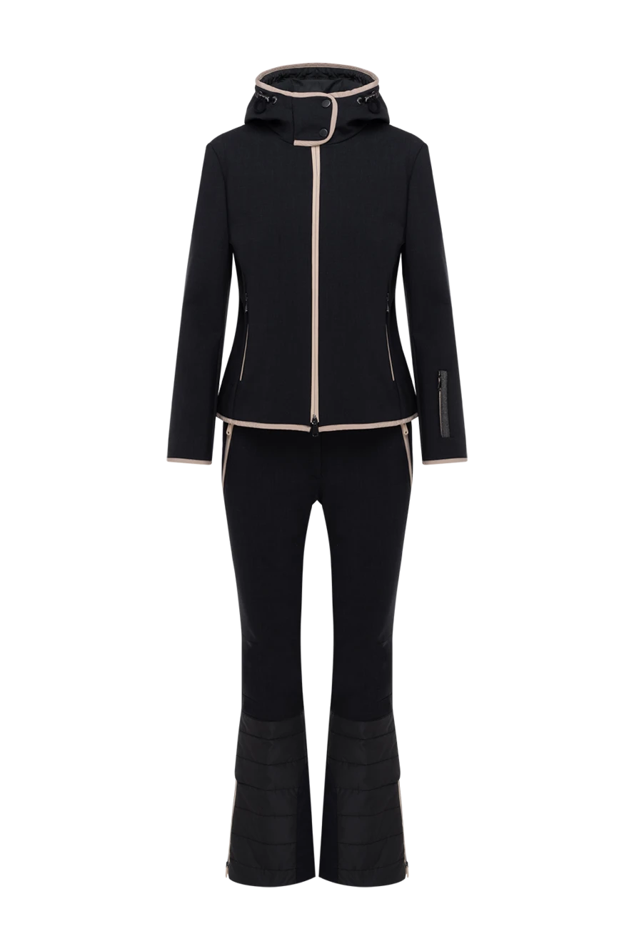 Brunello Cucinelli Спортивний костюм з капюшоном з контрастною окантовкою - контрастні манжети. капюшон. 75% вовна, 23% поліамід, 2% еластан. блискавка. Крамани: дві бічні кишені. Країна виробник: Італія. Догляд: спеціалізоване чищення - фото 1