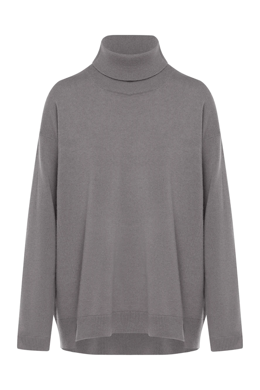 Panicale Golf cashmere gray women's - 100% cashmere. Country of manufacture: Italy. Care: specialized cleaning - photo 1