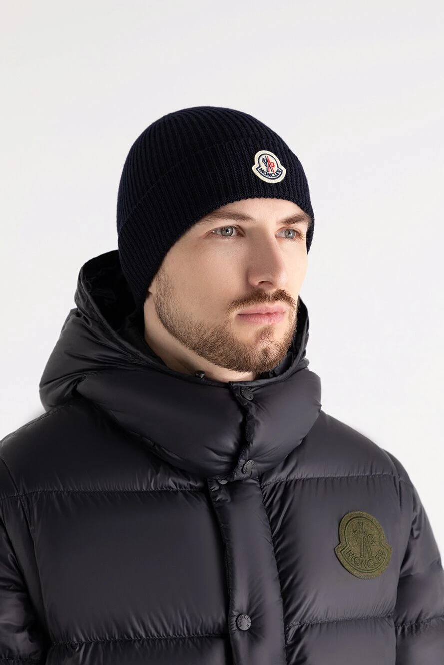 【関税込み】MONCLER Hats MONCLER BERRETTO TRICOT Knit Cap Hat E20919927200 Patch