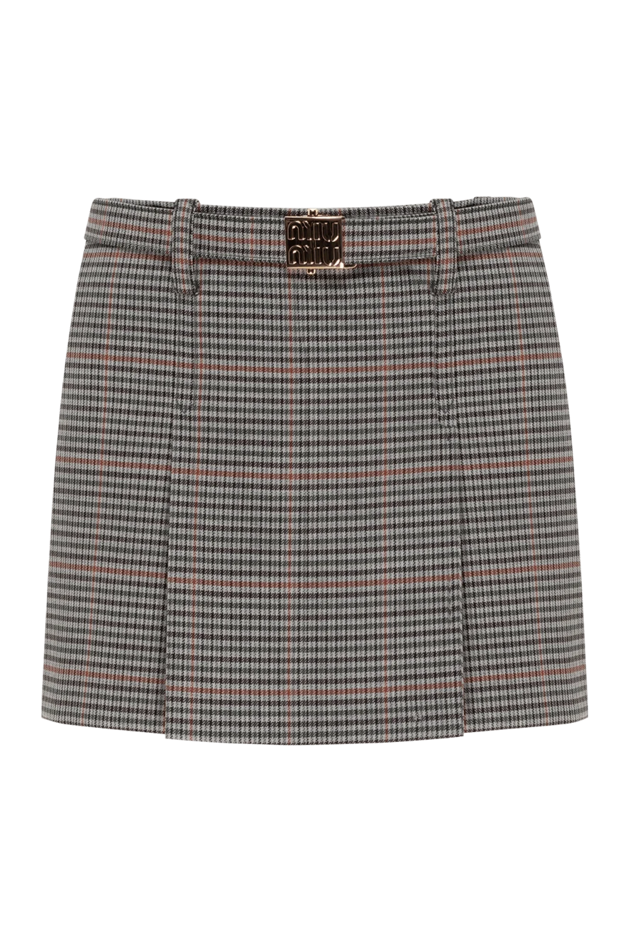 Miu Miu Mini skirt - Country of manufacture: Italy. Care: specialized cleaning - photo 1