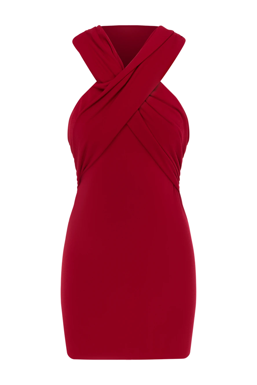 The Andamane Red Nikita mini dress - 80% polyamide, 20% elastane. Country of manufacture: Italy. Care: specialized cleaning - photo 1