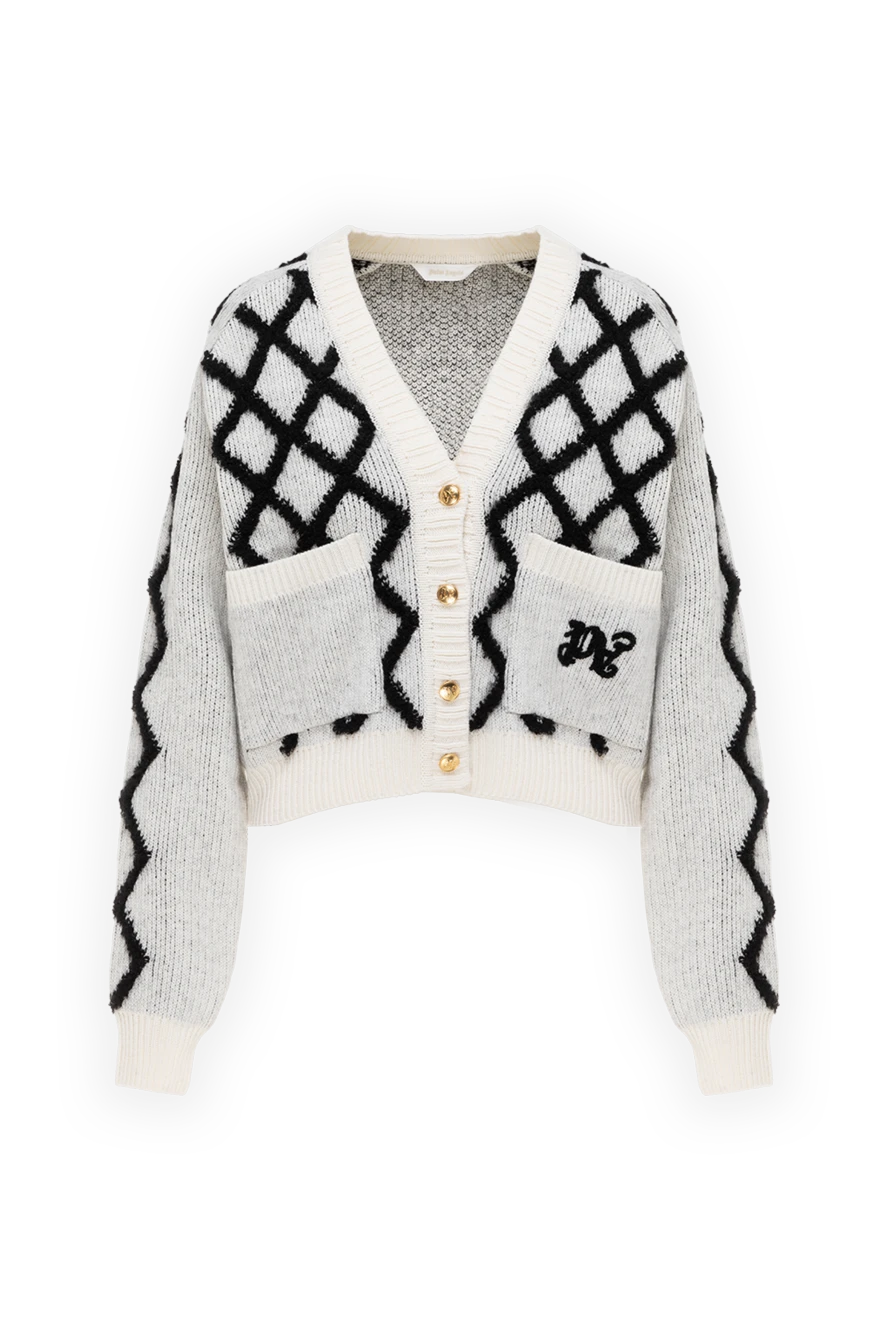 Palm Angels Cardigan - Country of manufacture: Italy. Care: specialized cleaning - photo 1