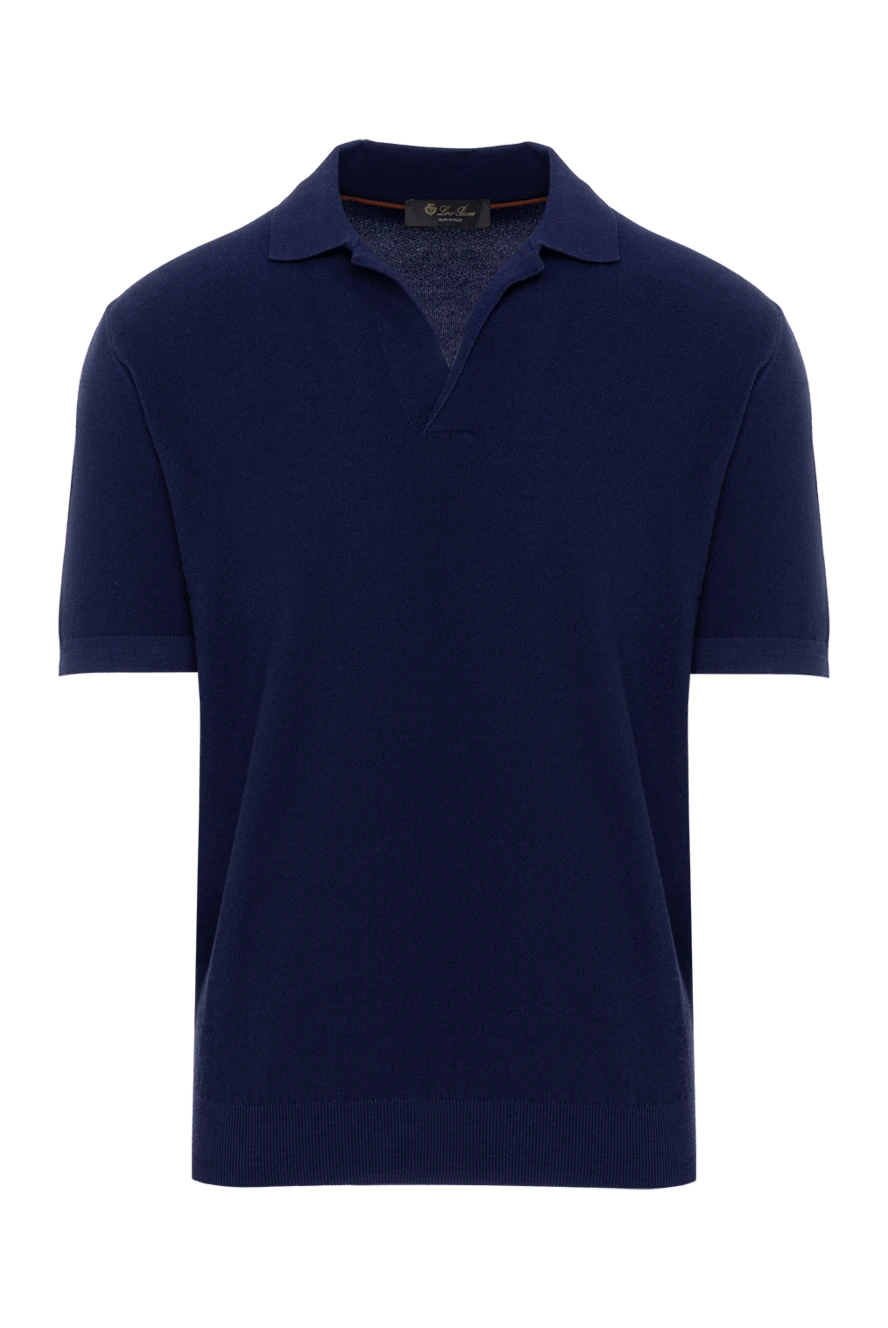 Loro Piana Polo short sleeve - Country of manufacture: Italy. Care: specialized cleaning - photo 1