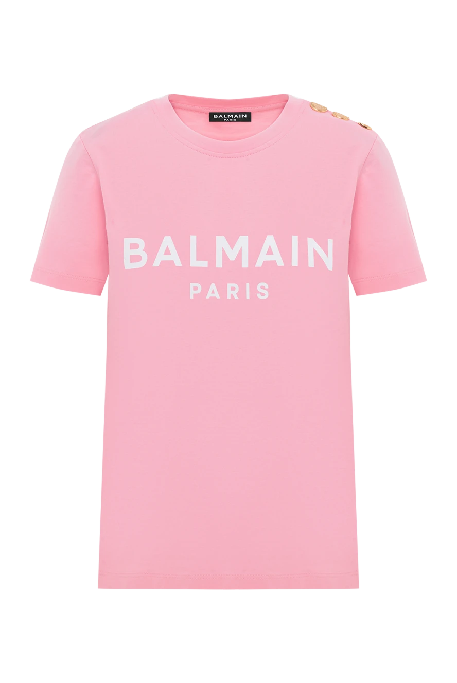 Balmain T-shirt - Country of manufacture: Italy. Care: specialized cleaning - photo 1