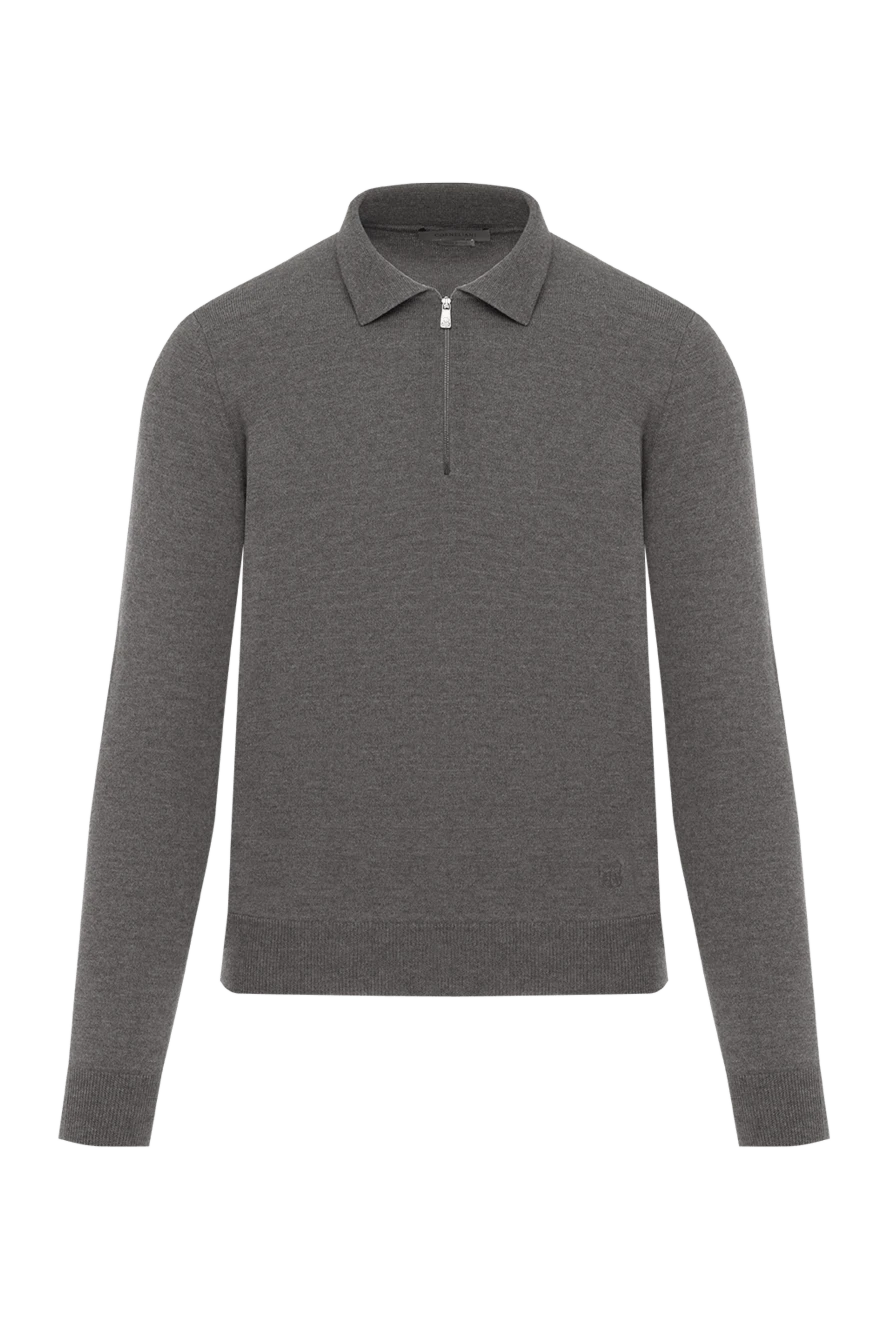 Corneliani Polo long sleeve - Country of manufacture: Italy. Care: specialized cleaning - photo 1