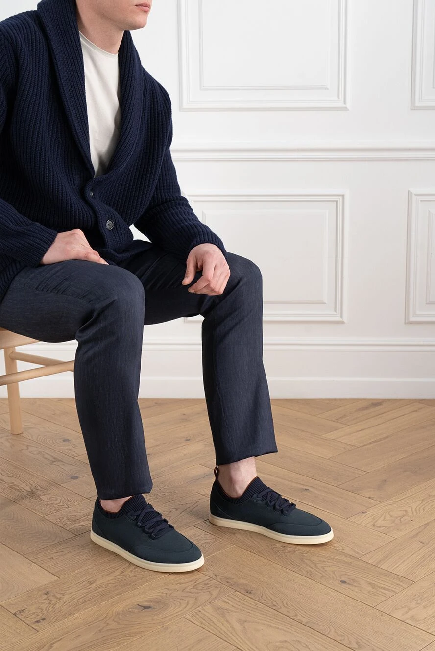 Outfits Italian Dress Sneakers Loro Piana Soho Walk Calfskin Slip