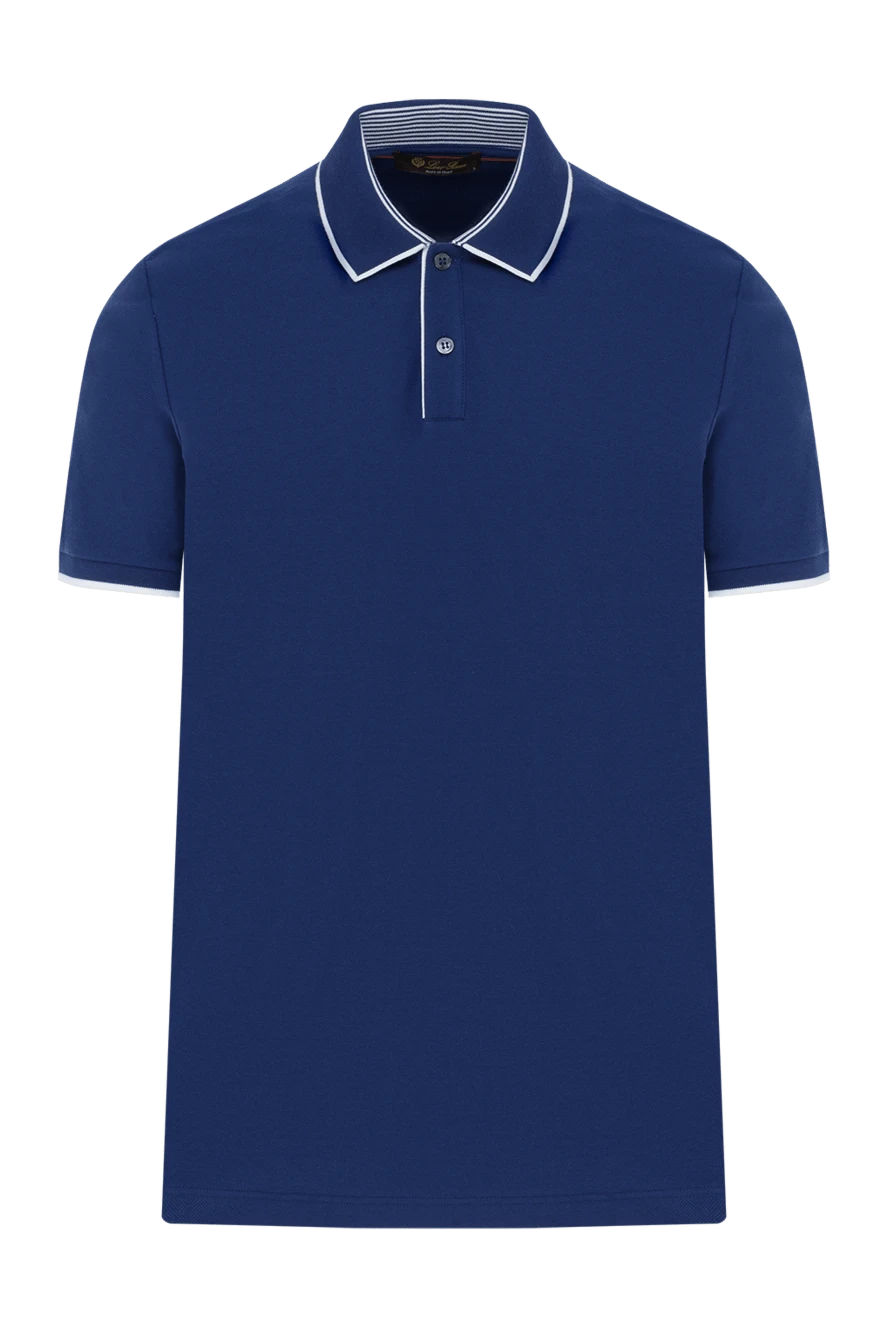 Loro Piana Polo short sleeve - Country of manufacture: Italy. Care: specialized cleaning - photo 1