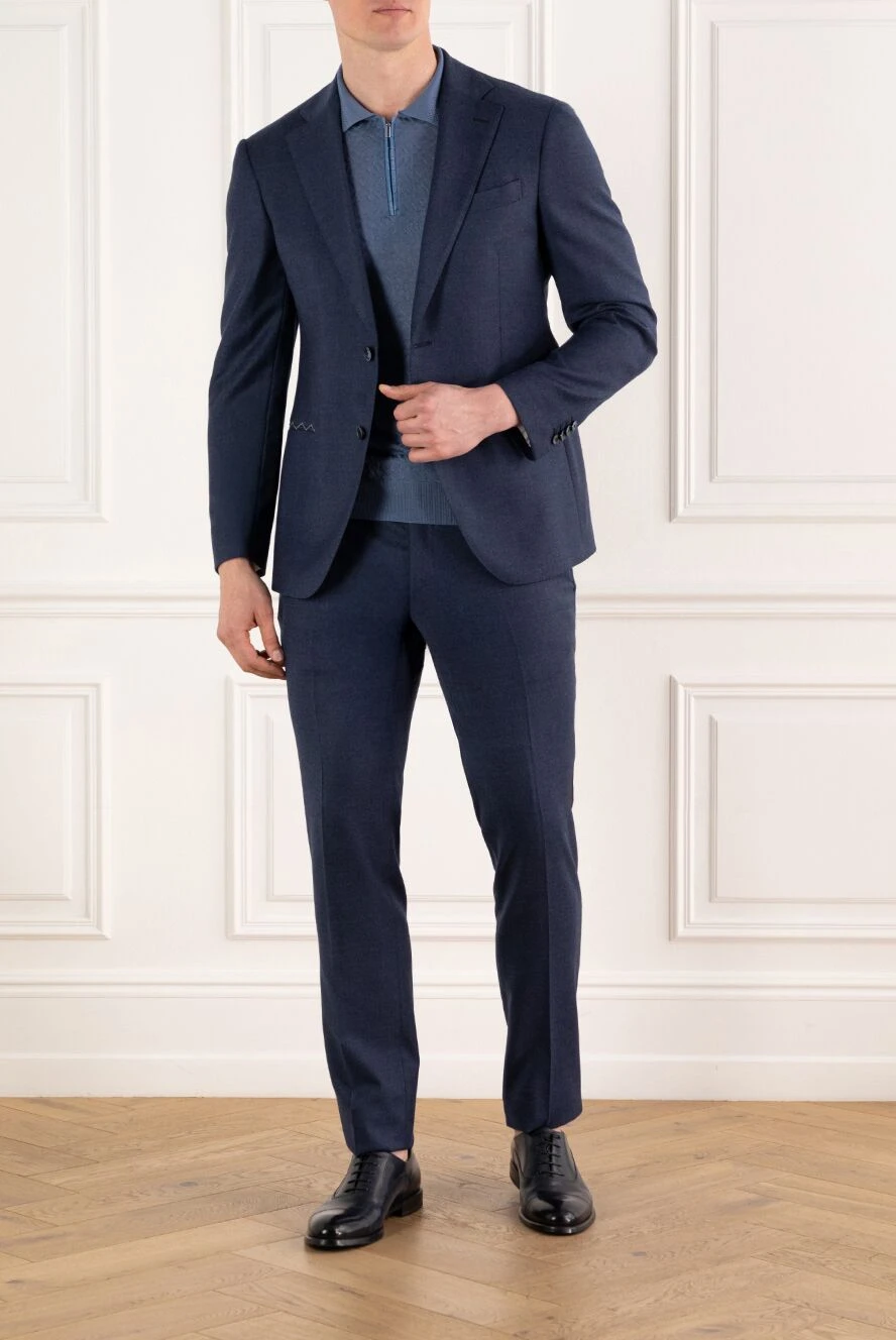 Lubiam Suit - Country of manufacture: Italy. Care: specialized cleaning - photo 1