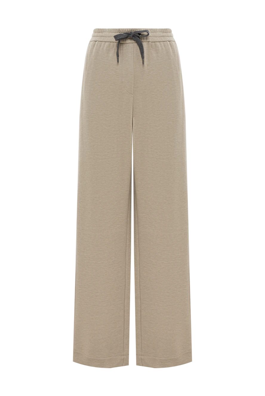 Brunello Cucinelli Брюки трикотажні - Країна виробник: Італія. Догляд: спеціалізоване чищення - фото 1