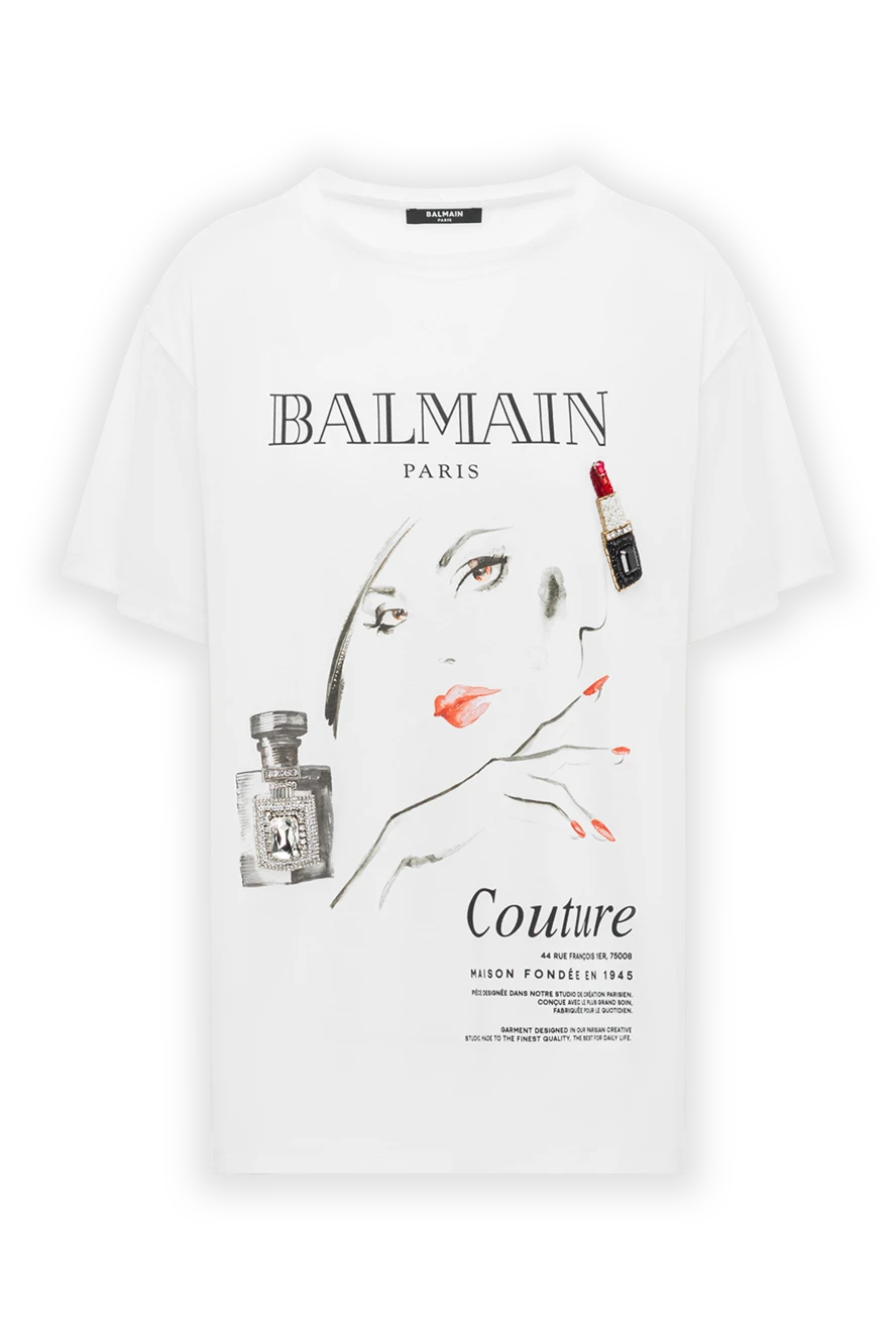 Balmain Футболка - Страна производитель: Франция. Уход: специализированная чистка - фото 1
