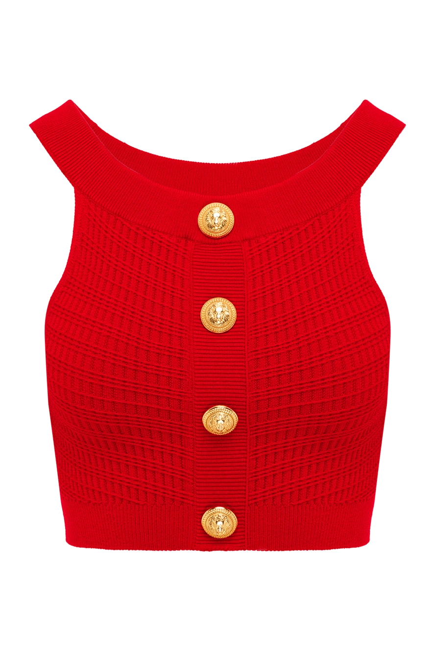 Balmain Топ - Страна производитель: Франция. Уход: специализированная чистка - фото 1