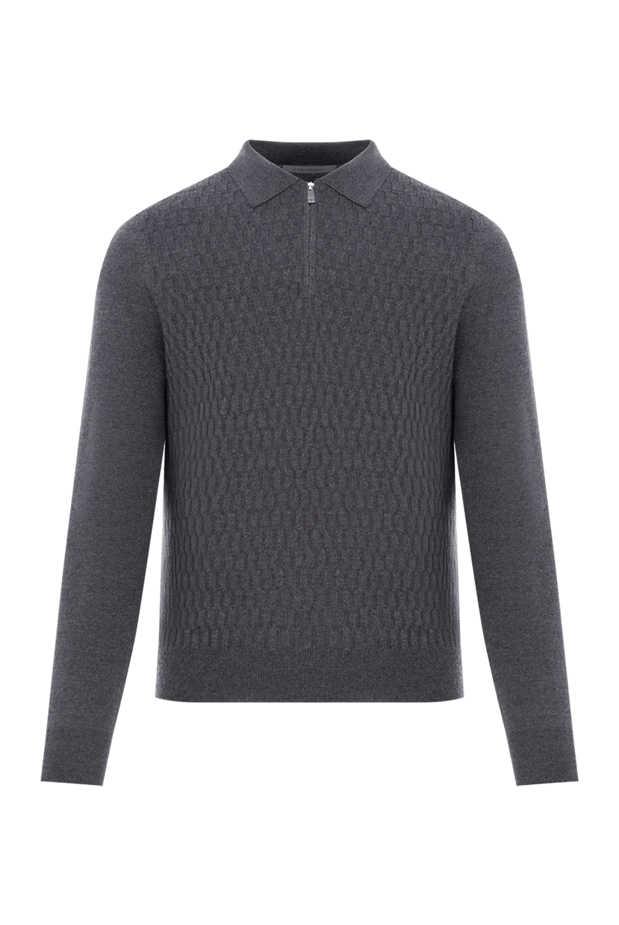 Corneliani Polo long sleeve - Country of manufacture: Italy. Care: specialized cleaning - photo 1