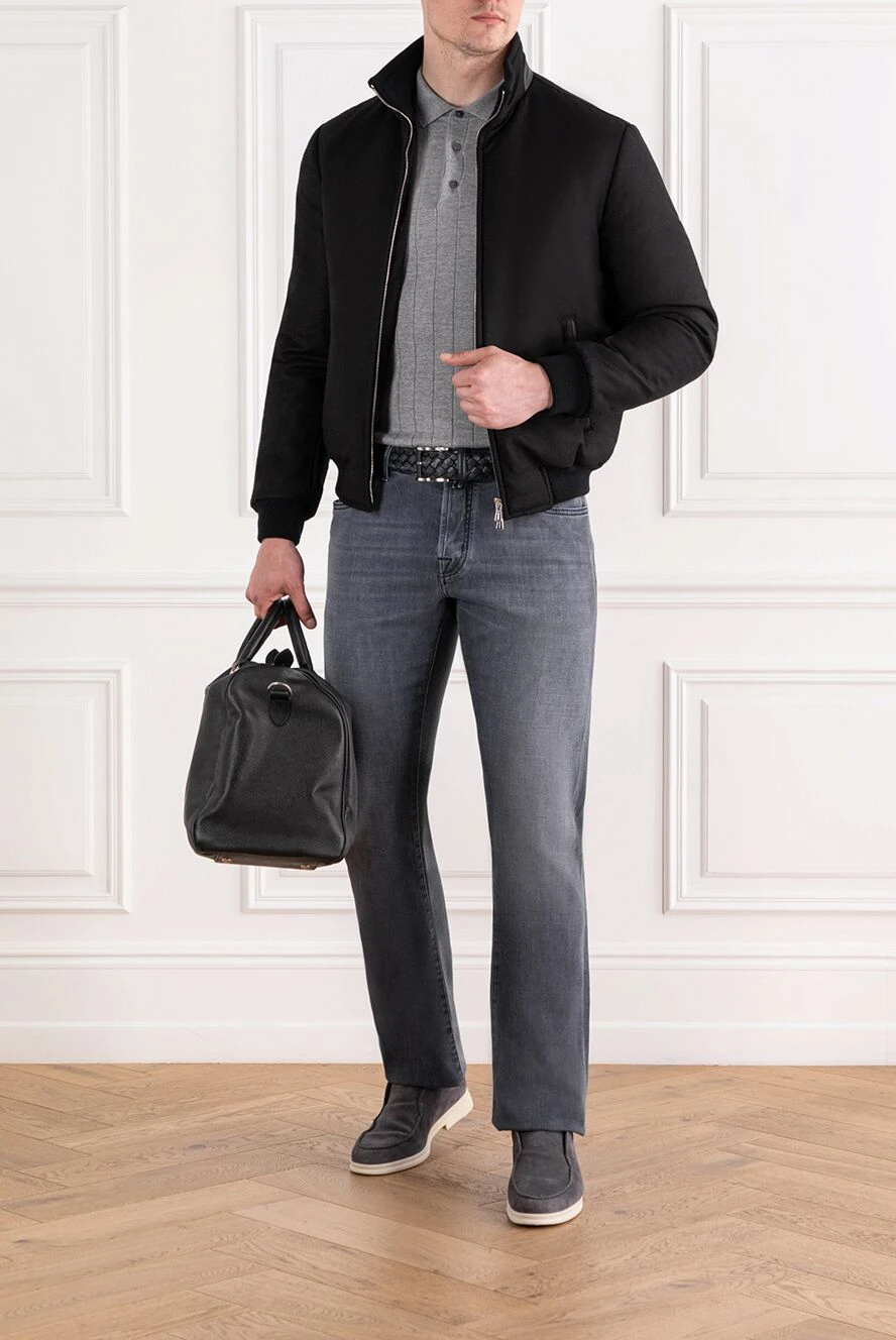 Corneliani Polo long sleeve - Country of manufacture: Italy. Care: specialized cleaning - photo 1