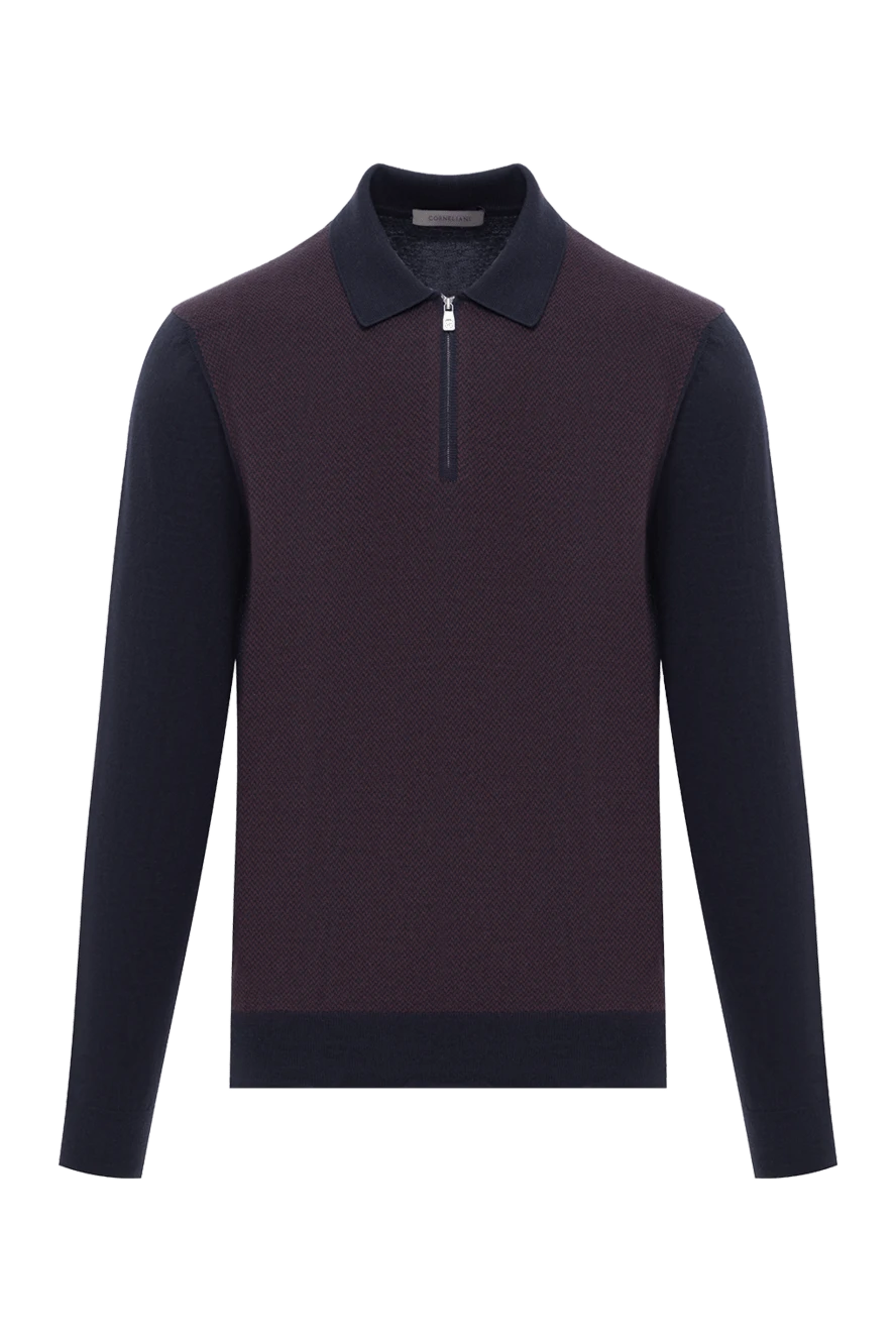 Corneliani Поло длинный рукав - Страна производитель: Италия. Уход: специализированная чистка - фото 1