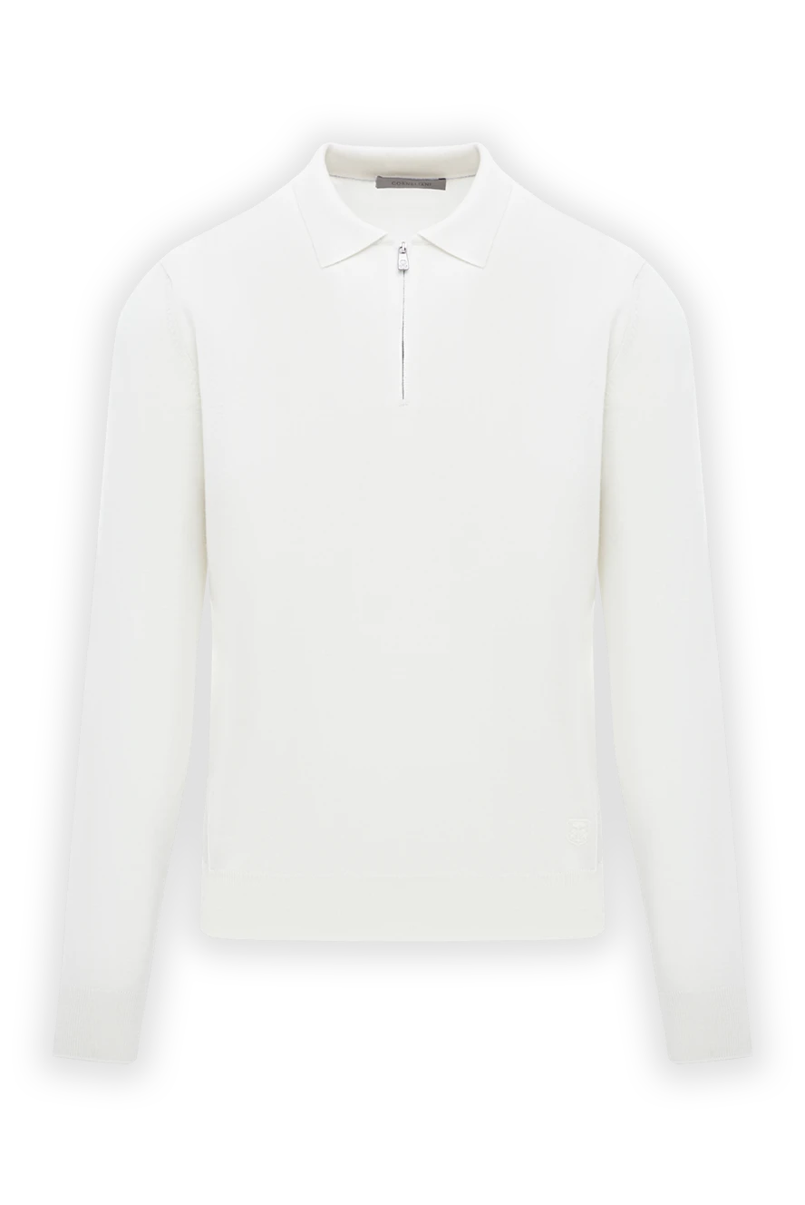Corneliani Polo long sleeve - Country of manufacture: Italy. Care: specialized cleaning - photo 1