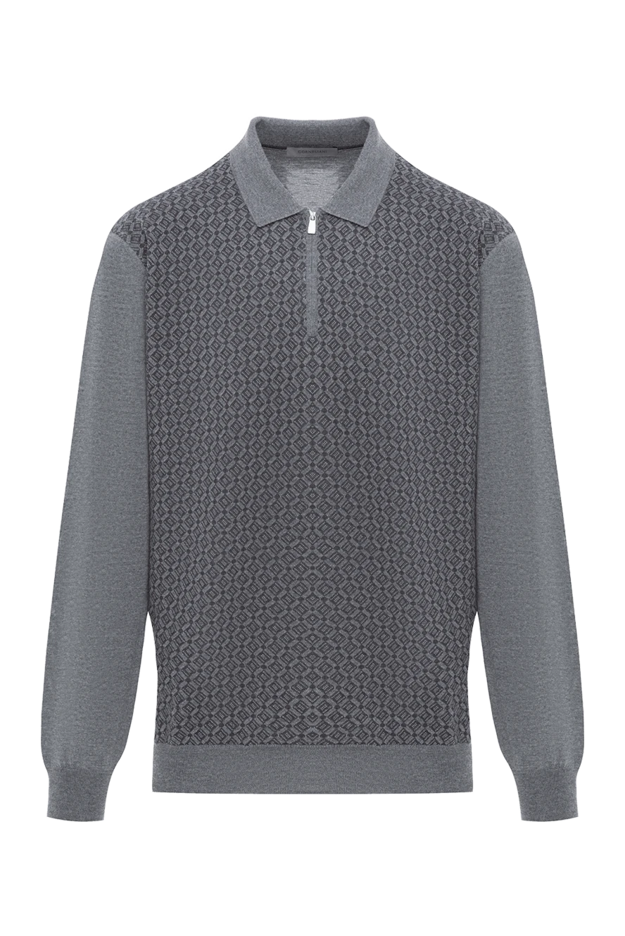 Corneliani Поло длинный рукав - Страна производитель: Италия. Уход: специализированная чистка - фото 1