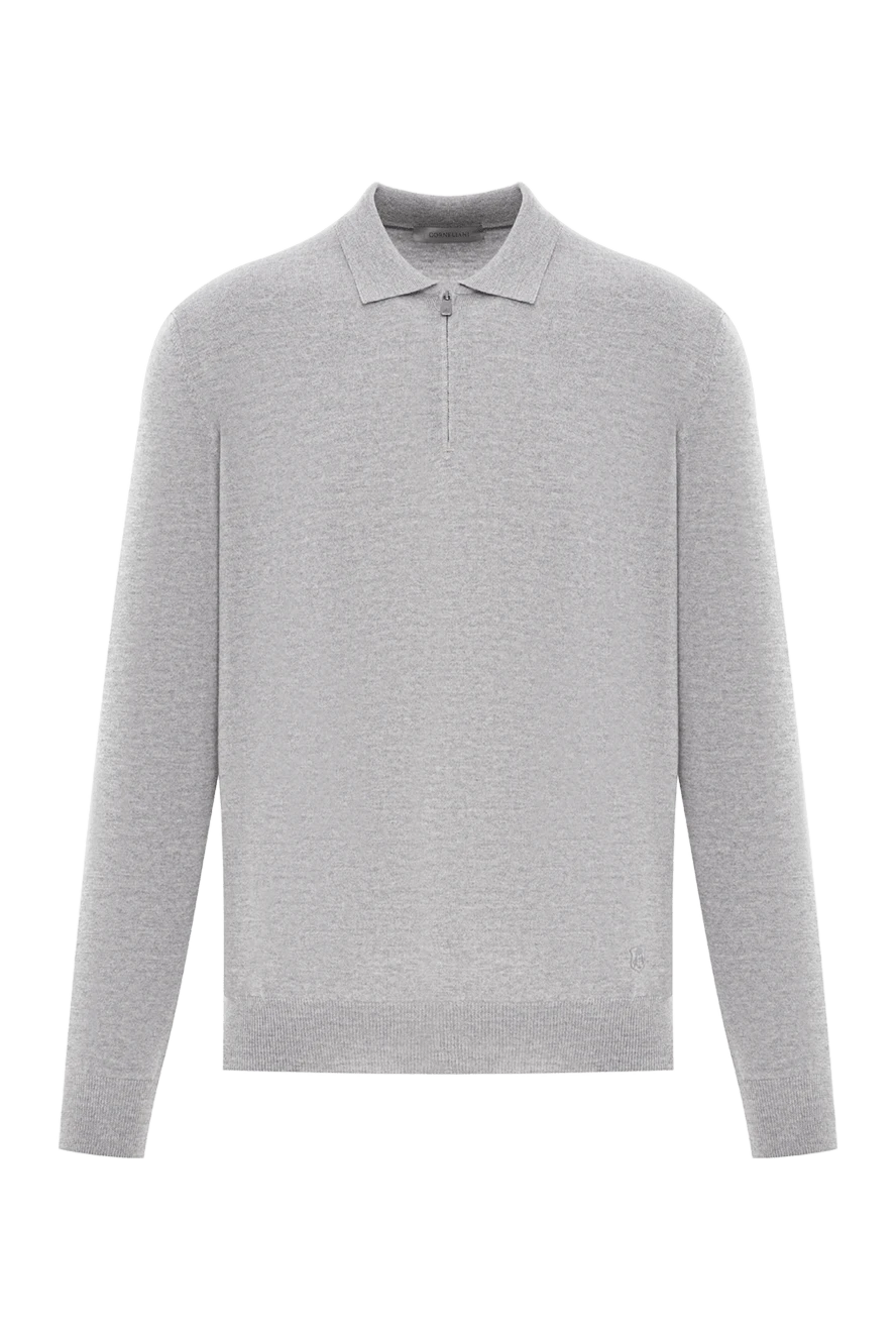 Corneliani Polo long sleeve - Country of manufacture: Italy. Care: specialized cleaning - photo 1
