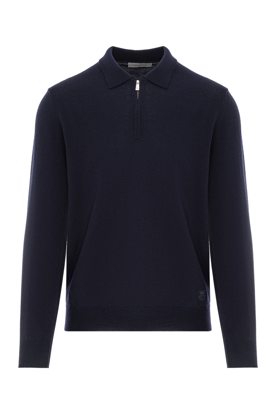 Corneliani Polo long sleeve - Country of manufacture: Italy. Care: specialized cleaning - photo 1