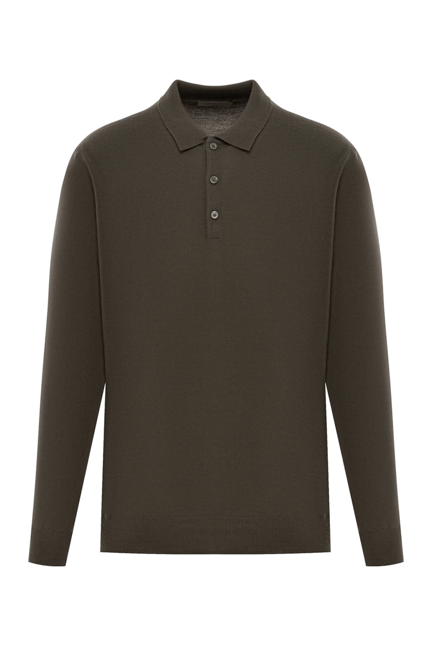 Corneliani Polo long sleeve - Country of manufacture: Italy. Care: specialized cleaning - photo 1