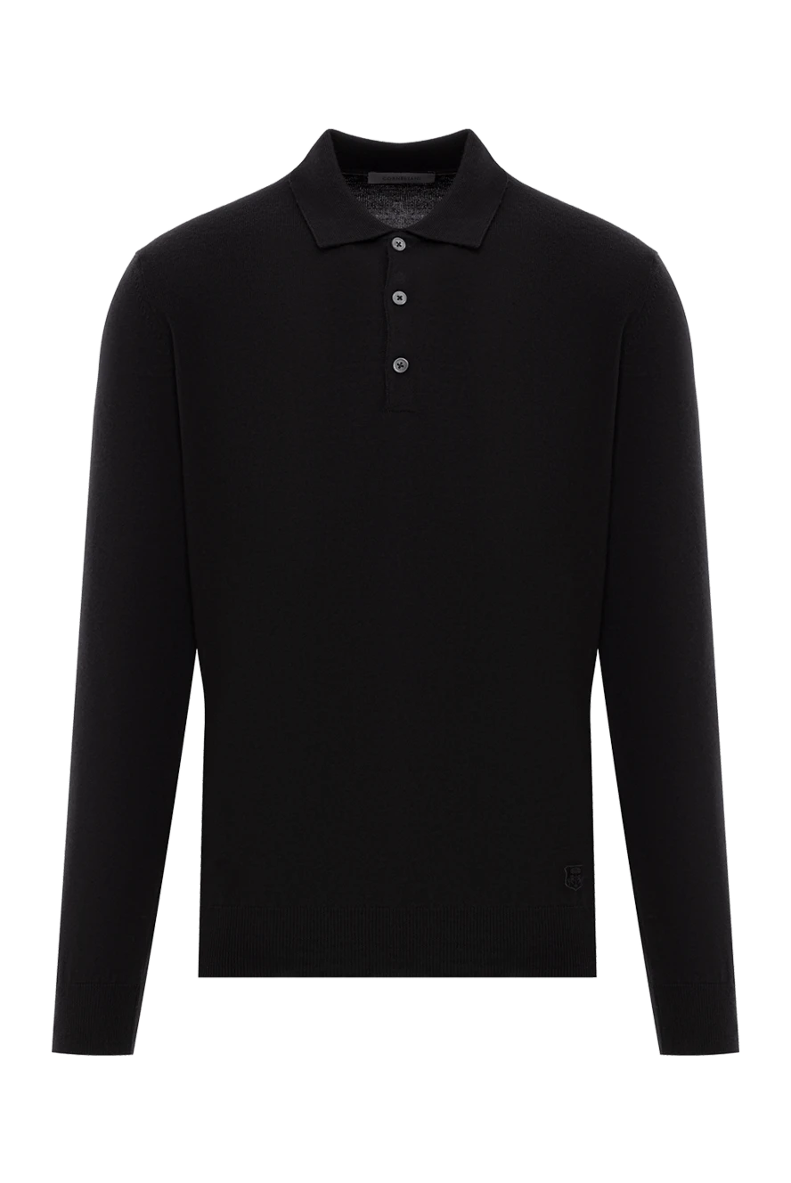 Corneliani Polo long sleeve - Country of manufacture: Italy. Care: specialized cleaning - photo 1