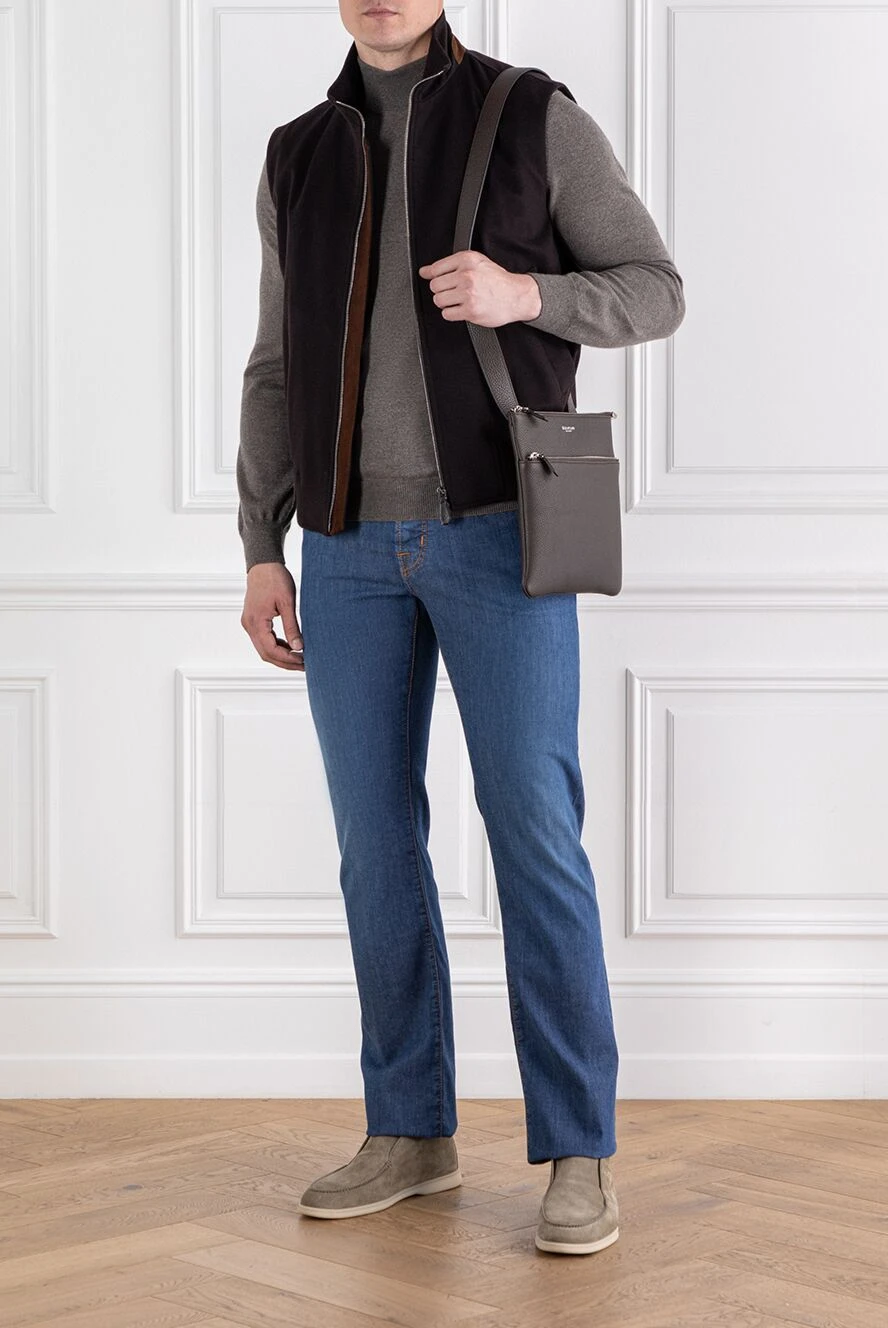 Corneliani Джемпер стойка - Страна производитель: Италия. Уход: специализированная чистка - фото 1