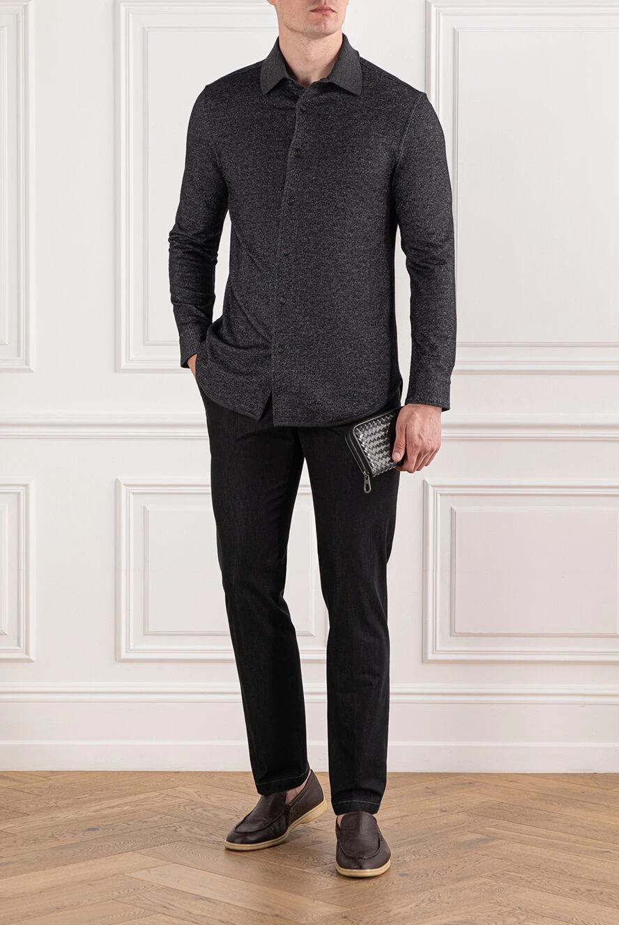 Brioni Сорочка - Країна виробник: Італія. Догляд: спеціалізоване чищення - фото 1