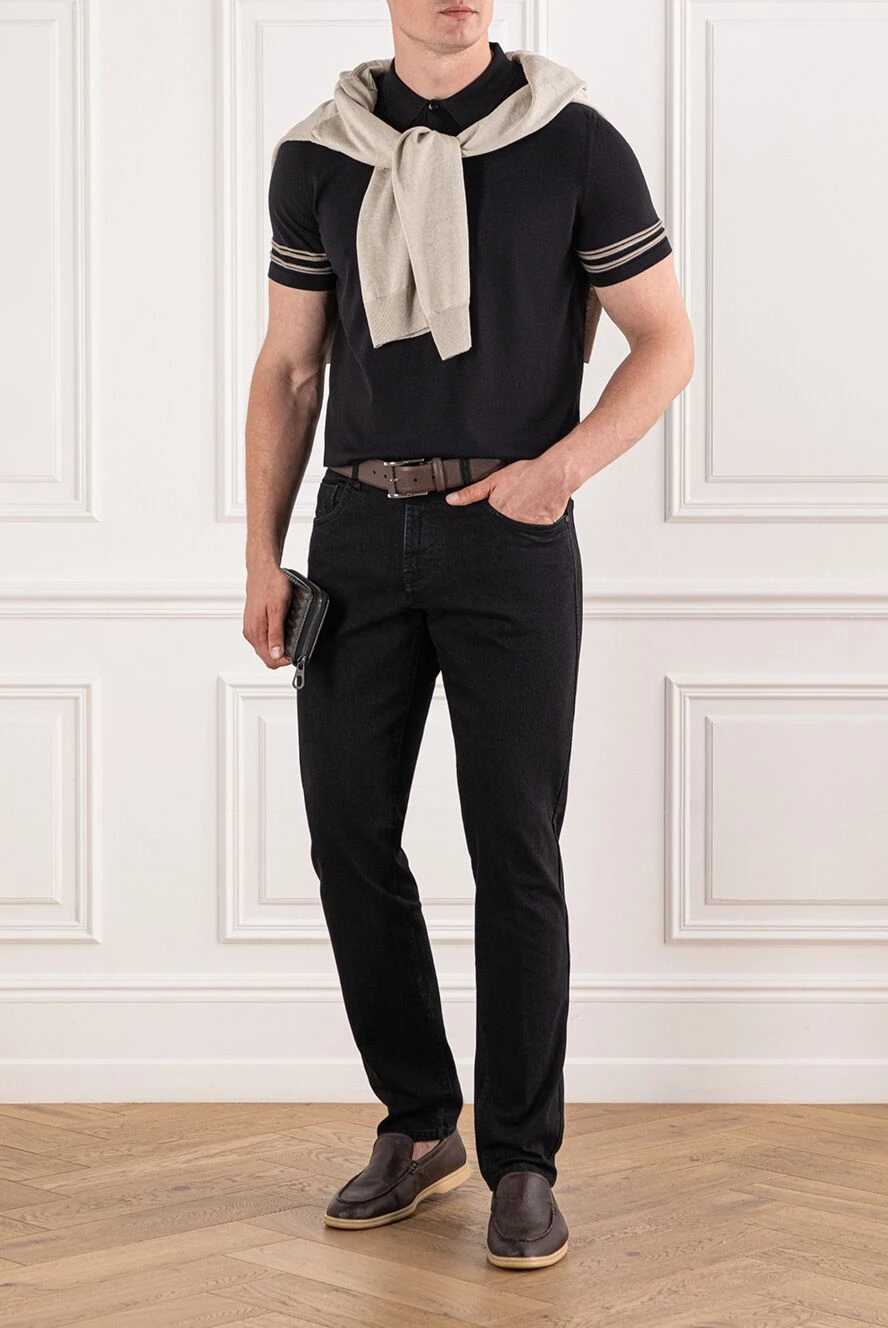 Brioni Поло  короткий рукав - Страна производитель: Италия. Уход: специализированная чистка - фото 1
