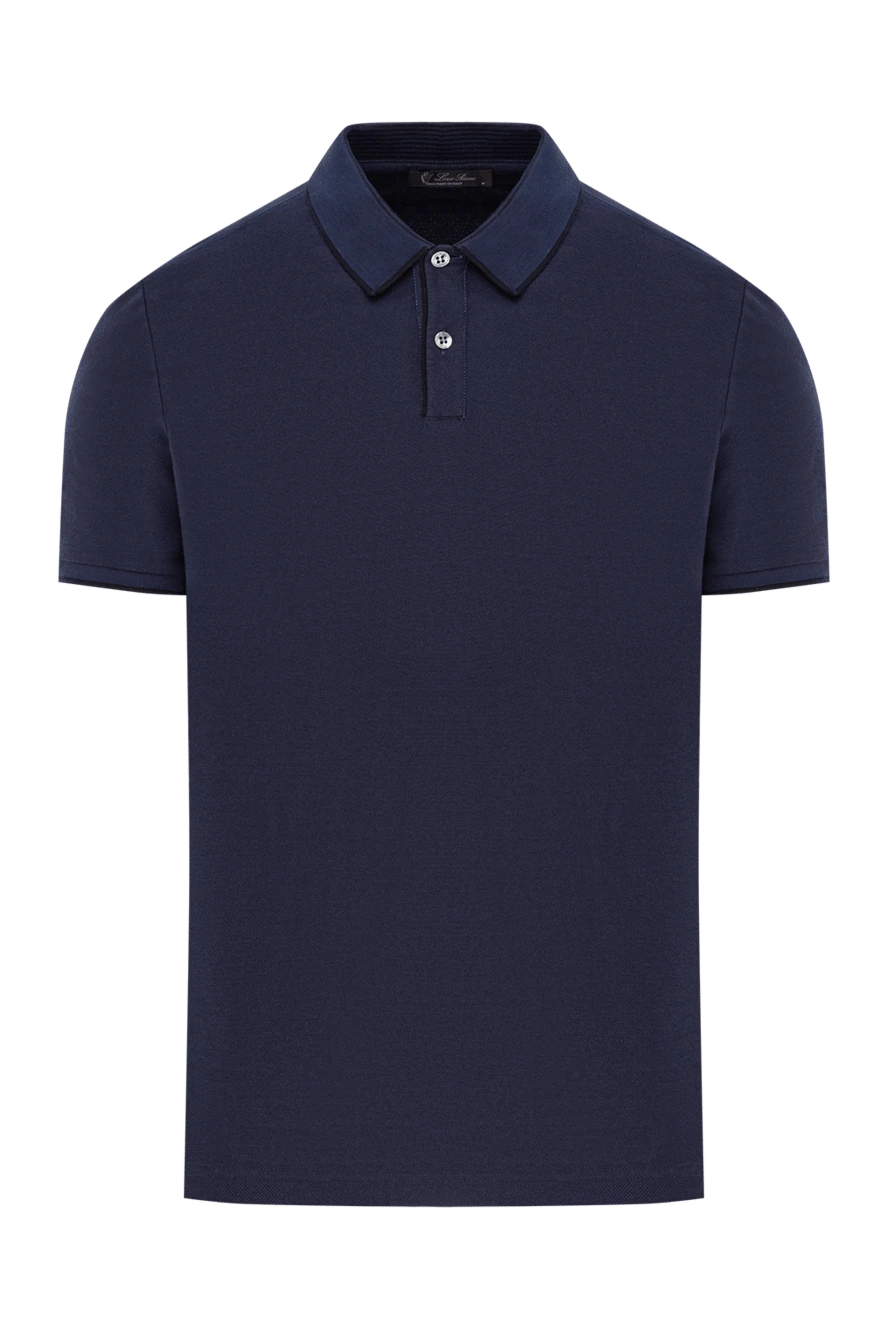 Loro Piana Polo short sleeve - Country of manufacture: Italy. Care: specialized cleaning - photo 1