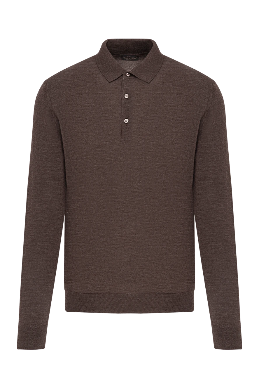Cesare di Napoli Polo long sleeve - Country of manufacture: Italy. Care: specialized cleaning - photo 1