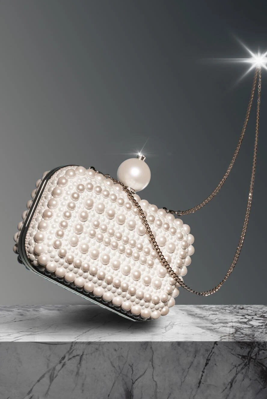 Jimmy Choo Клатч - Країна виробник: Італія. Догляд: спеціалізоване чищення - фото 1