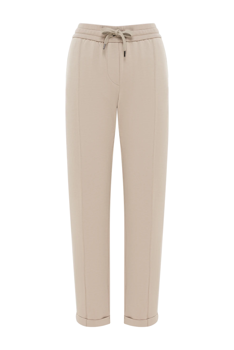 Brunello Cucinelli Брюки трикотажні - Країна виробник: Італія. Догляд: спеціалізоване чищення - фото 1