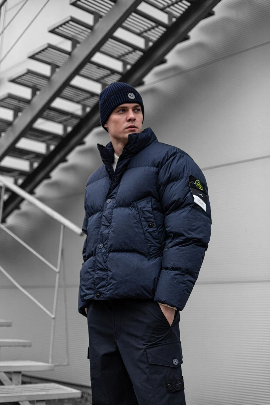 Stone Island Пуховик - Страна производитель: Италия. Уход: специализированная чистка - фото 1