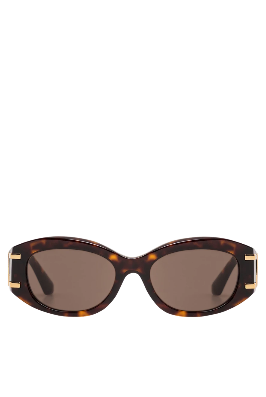 Dolce & Gabbana Sunglasses with tortoiseshell acetate frames and logo on the temples. - Decoration: brand logo. Material: 100% acetate. brown. Country of manufacture: Italy. Care: specialized cleaning - photo 1