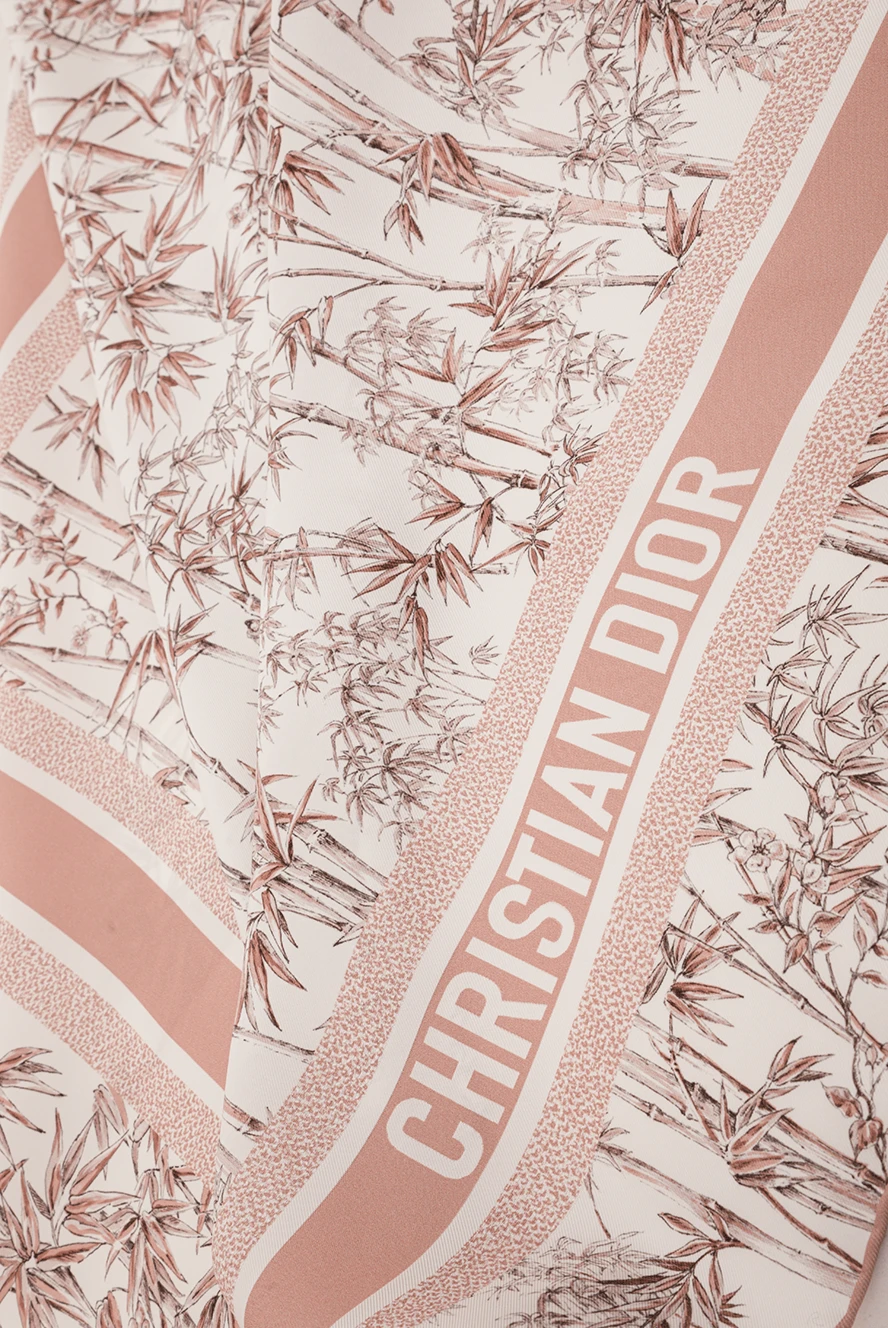 Dior toile de jouy sauvage 90 square scarf in silk twill 191992