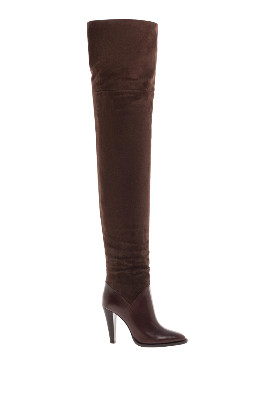 Saint Laurent Черевики, Ботфорти - Країна виробник: Італія. Догляд: спеціалізоване чищення - фото 1