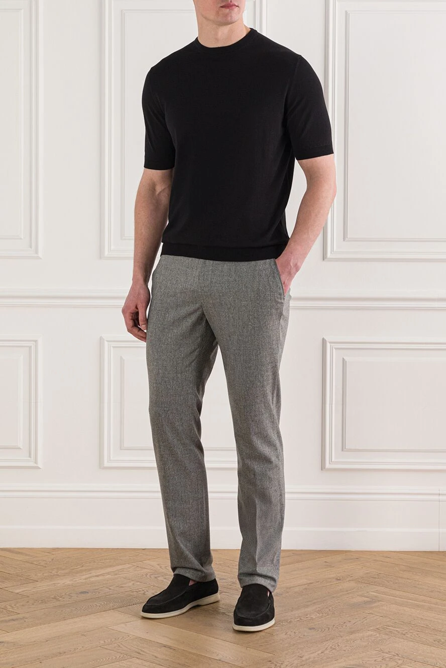 Cesare di Napoli Джемпер короткий рукав - Страна производитель: Италия. Уход: специализированная чистка - фото 1