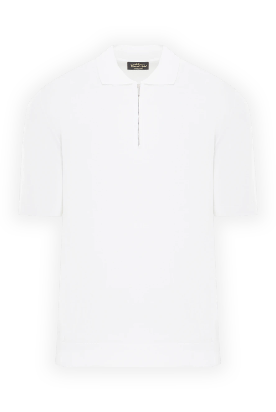 Cesare di Napoli Поло короткий рукав - Країна виробник: Італія. Догляд: спеціалізоване чищення - фото 1