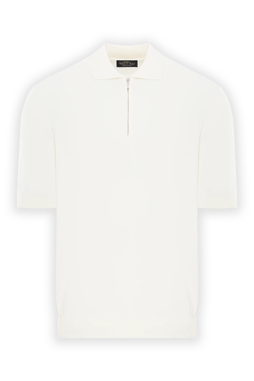 Cesare di Napoli Поло короткий рукав - Країна виробник: Італія. Догляд: спеціалізоване чищення - фото 1