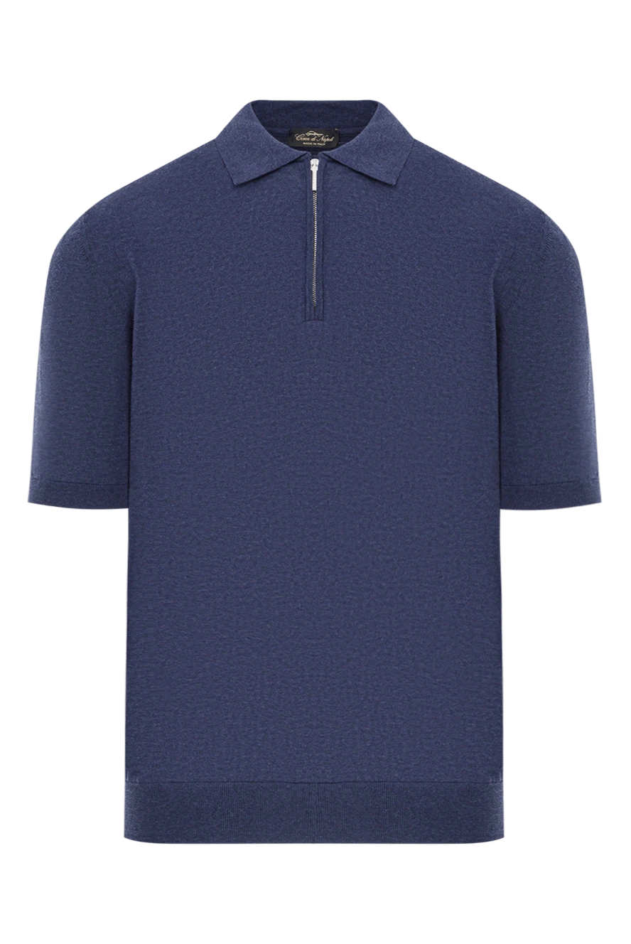 Cesare di Napoli Поло короткий рукав - Країна виробник: Італія. Догляд: спеціалізоване чищення - фото 1